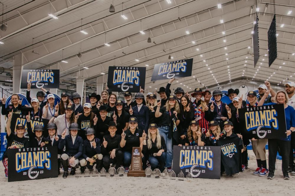 Congratulations, SMU Equestrian National Champions!